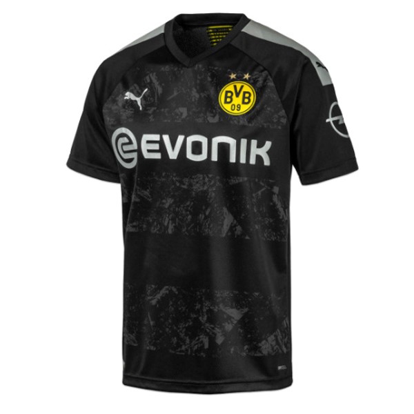 Thailande Maillot Football Dortmund Exterieur 2019-20 Noir